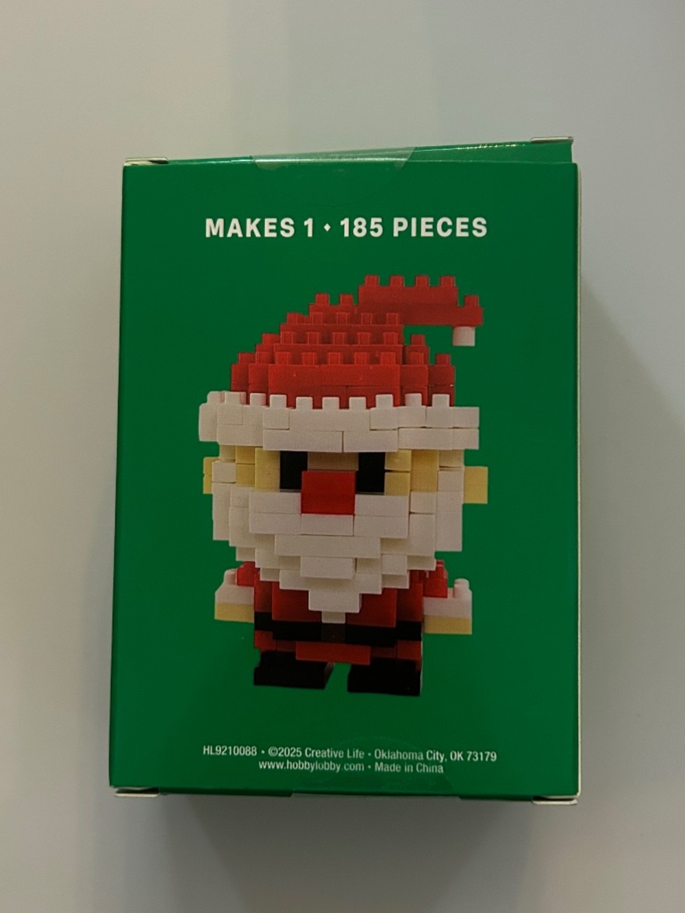 Creative Life Santa Clause Mini Brick Kit 185 piece micro block set NWT